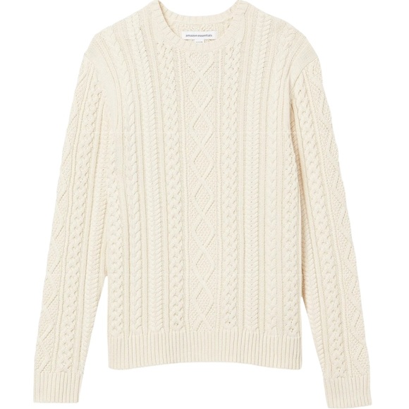 Crewneck Cable Stitch Sweater NWT - Picture 1 of 5